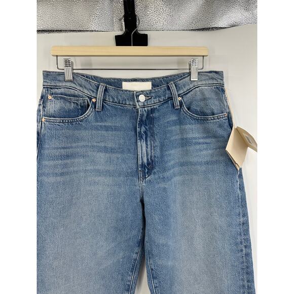 Mother Superior The Dogger Skimp Cuff Jeans Size 30 Wide Leg Leap of Face $268 - Picture 4 of 13